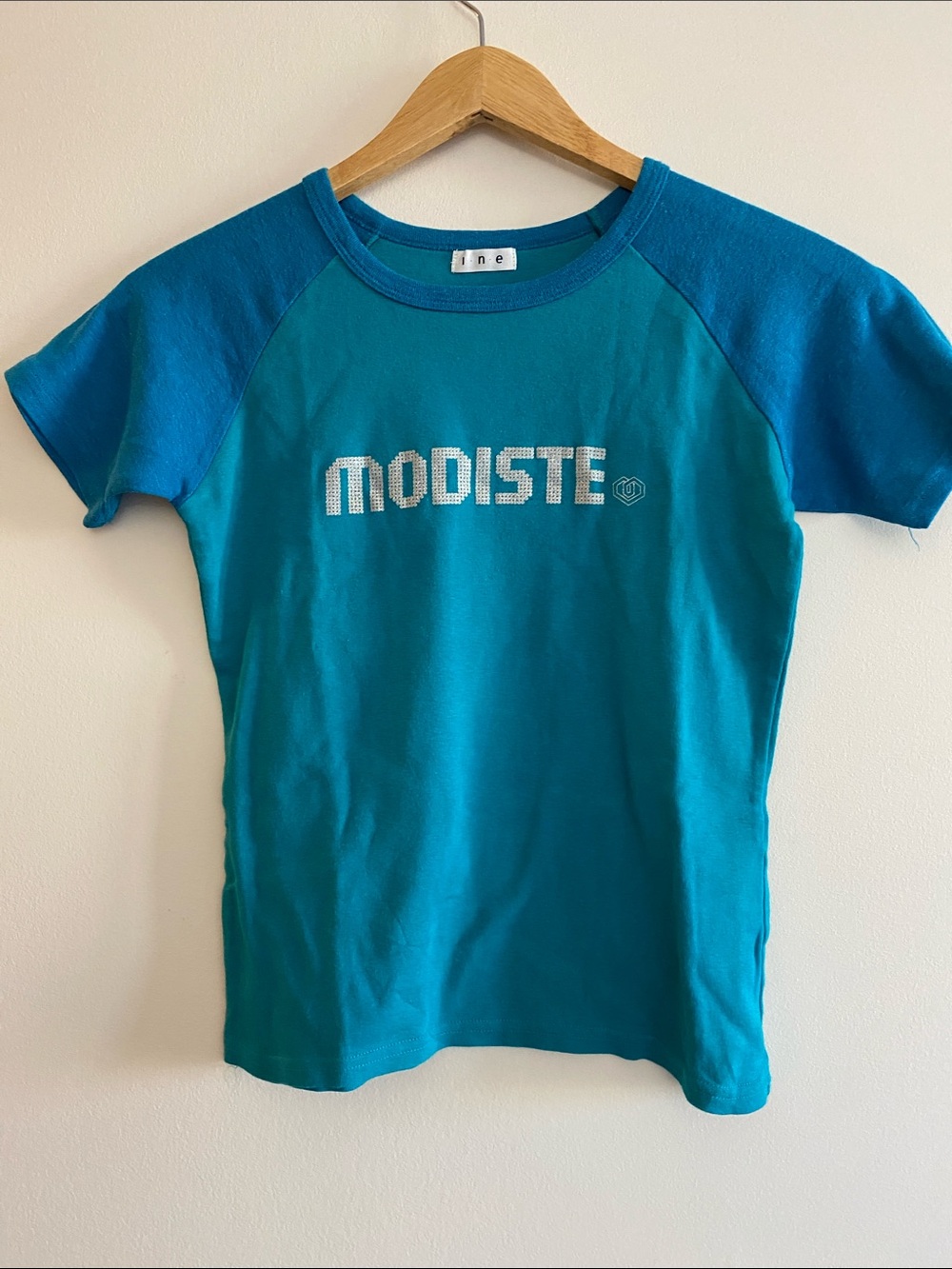 🌸🌼3 for $12🌸🌼 MODISTE" Teal Raglan Tee